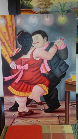 Mi primera exposición de arte.