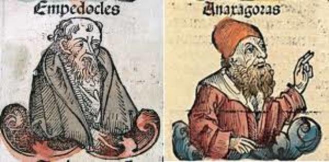 Anaxágoras y Empédocles