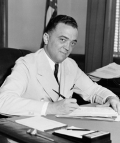 J. Edgar Hoover appointed to lead the FBI