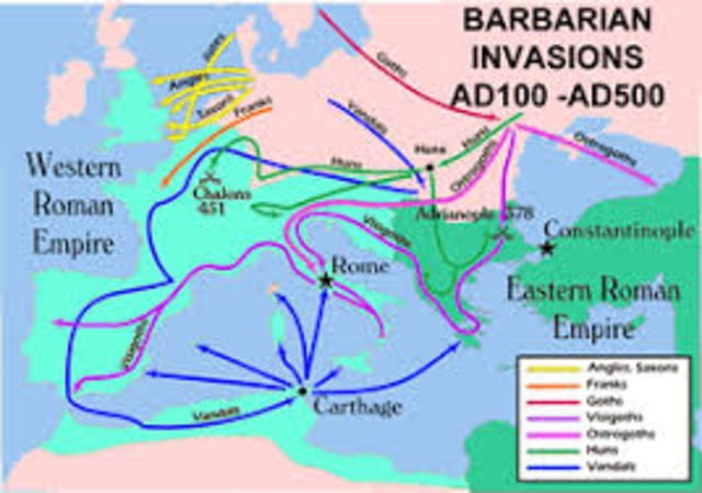 The Barbarian Invasion of the Western Roman Empire