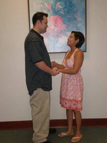 Mis padres se casaron