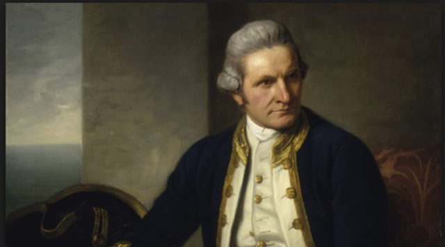 James Cook land in Botany Bay (Australia)