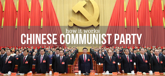 The Chinese Communist Party formed
