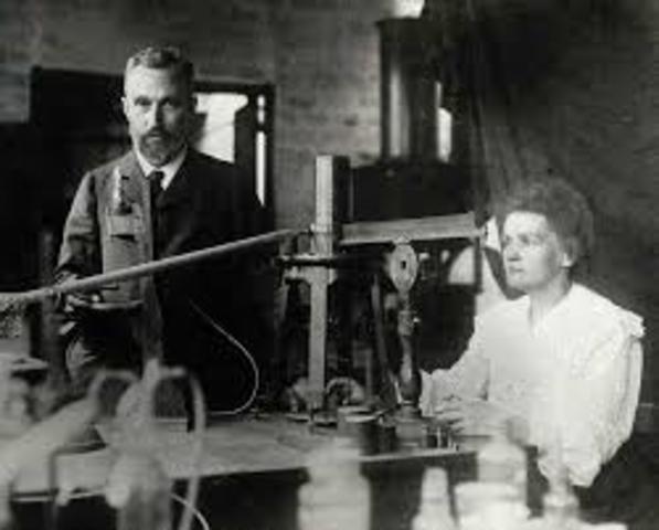 Marie y Pierre Curie