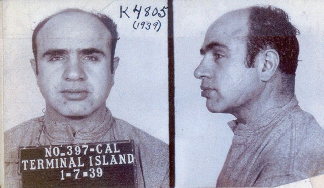 Al capone get’s arrested