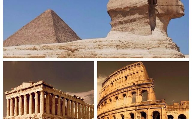 La Edad Antigua (3 000 a.C.  - siglo V d.C.)