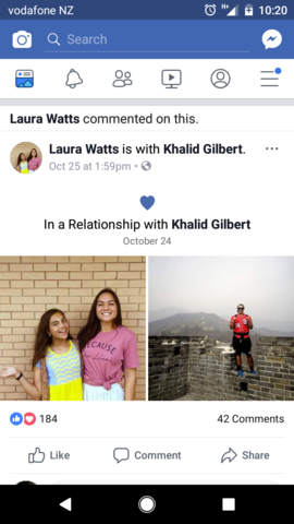 Facebook Stalkers become aware of our relationship