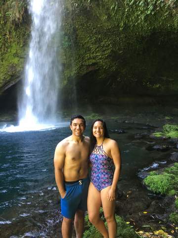 "Oh Moana" Falls visit