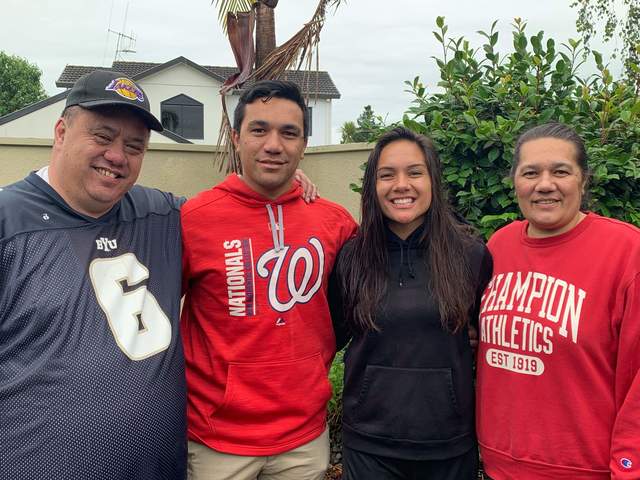 Laura returns back to the US