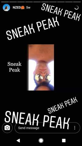 Laura posts her "NZED" Trip on Instagram