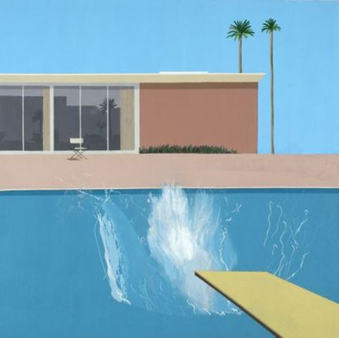 A bigger splash - David HOCKNEY