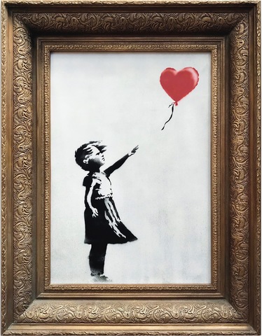 La petite fille au ballon - BANKSY