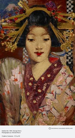 Geisha Girl - George HENRY