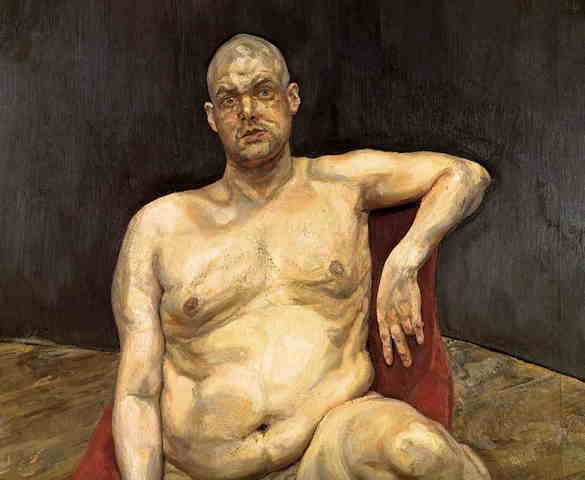 Figure Leigh Bowery - Lucian FREUD