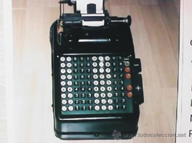 Primera maquina calculadora