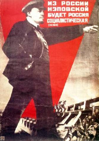 Comienzo de la nueva política económica (NEP) de la URSS