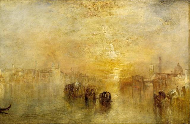 Lever de soleil avec monstres marins - William Turner