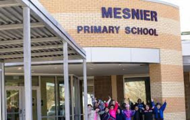 I start at Mesnier Primary for kindergarten