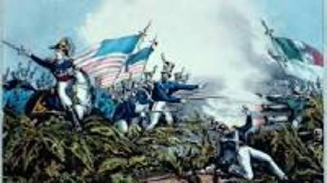 Beginning of Mexican-American war