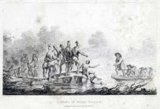 Rhode island        The Portsmouth compact was signed