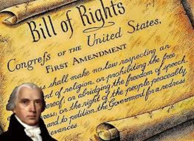 New Jersey was also the first state to ratify the Bill of Rights