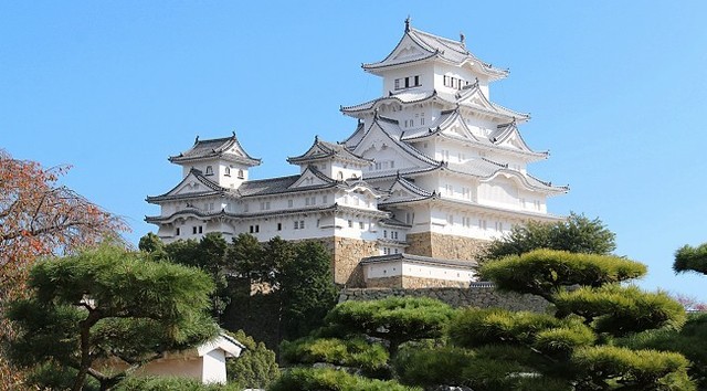 The Himeji Castle's construction
