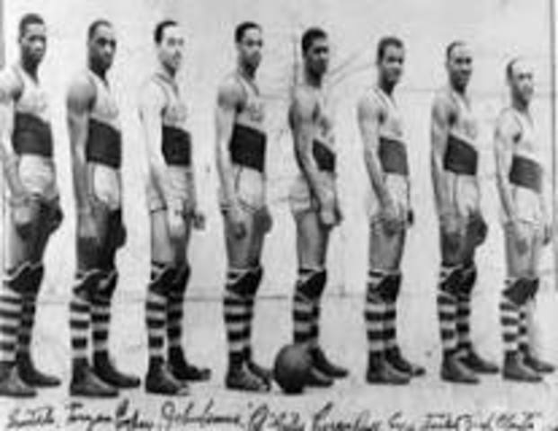 First YMCA Basketball Team!