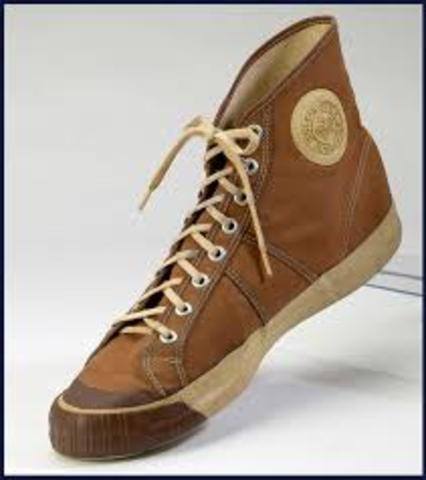 The first ever basketball shoes