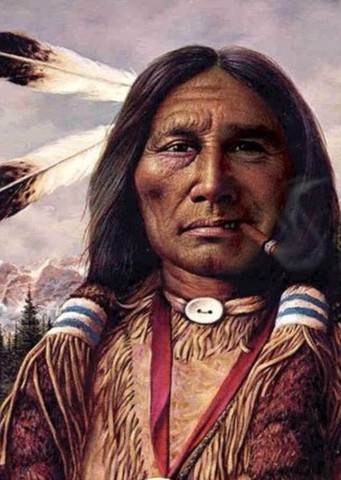 The Pilgrims met Squanto