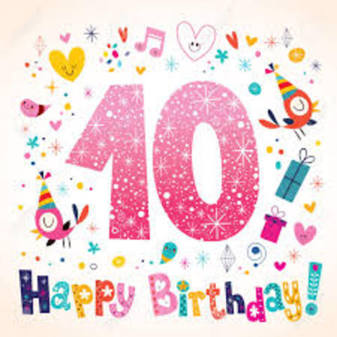 I turned 10