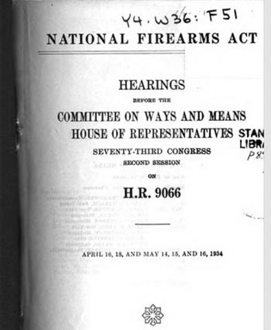 National Firearms Act (NFA)