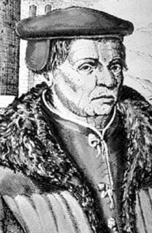 Thomas Müntzer tout d'abord pasteur luthérien rompt avec Luther alors qu'il réside à Prague.