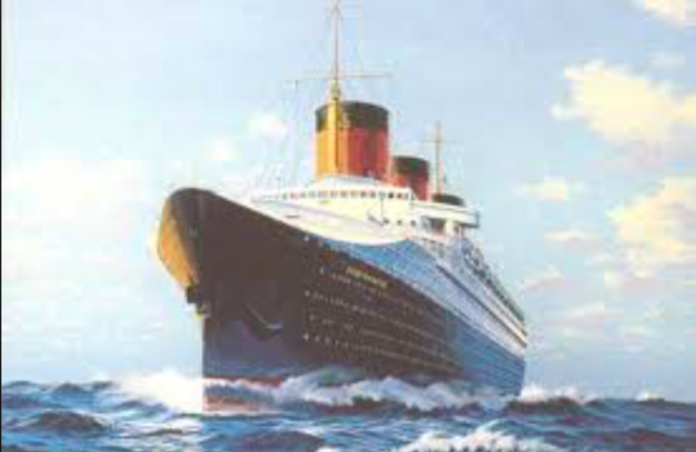 A steamship crosses the Atlantic in only 19 days.