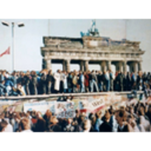 La destrucción del muro de Berlín