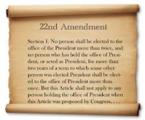 22nd Amendment