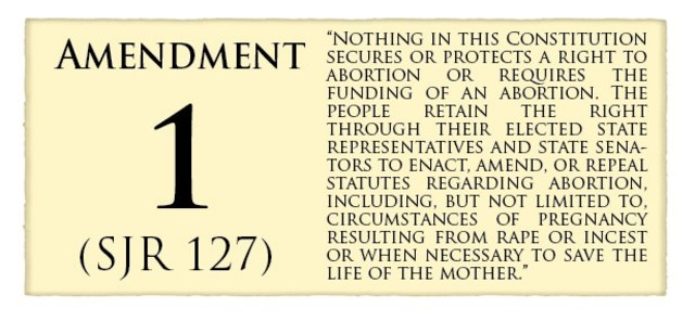 Amendment 1