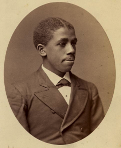 First African-American man to receive a college degree