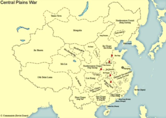 Yuan Shikai death and end of the first republic period