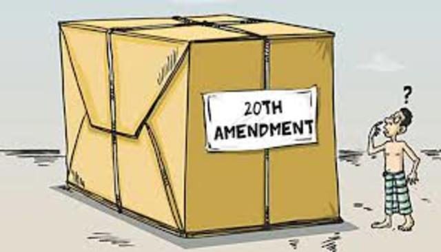 20th Amendment