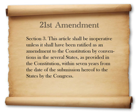 Amendment 21st