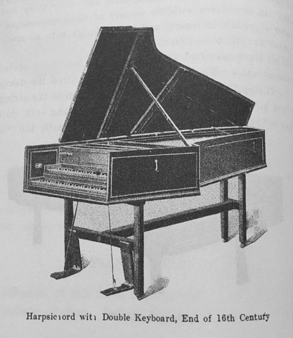 Harpsichord with Double Keyboard