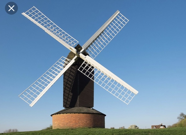 The Dutch and their fancy windmills