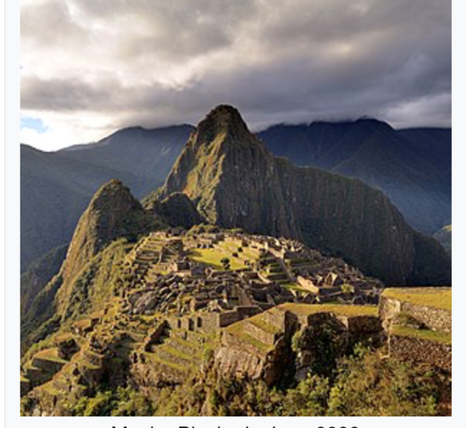 Machu Picchu