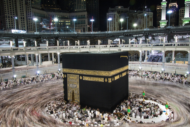 Muhammed tar over Mekka