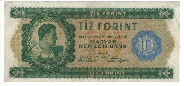 Forint bevezetése