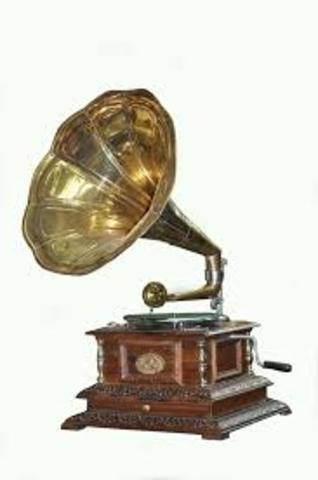 edison invents phonograph-1877