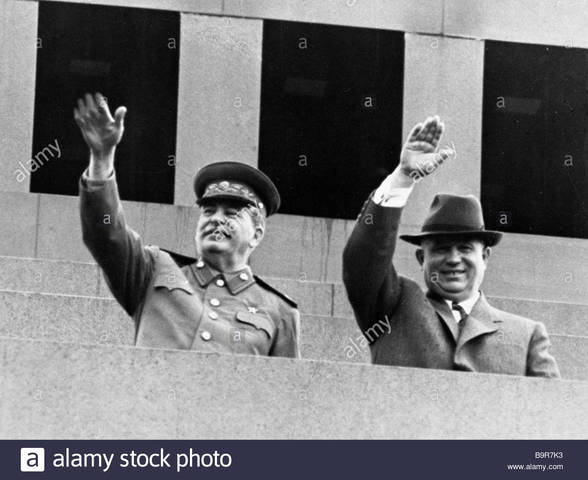 MUERTE DE STALIN Y ENTRADA DE KRUSHEV