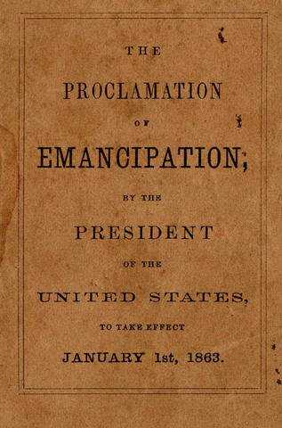 The Emancipation Proclamation
