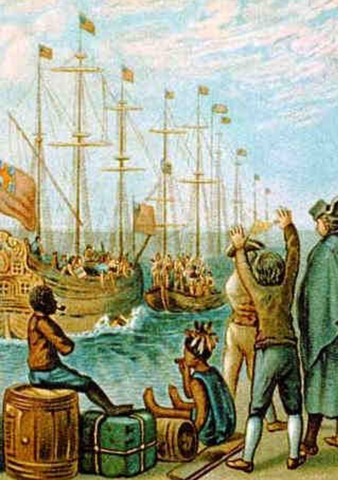 L'influence du Boston tea party