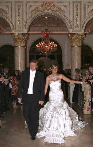 Trump married Melania.